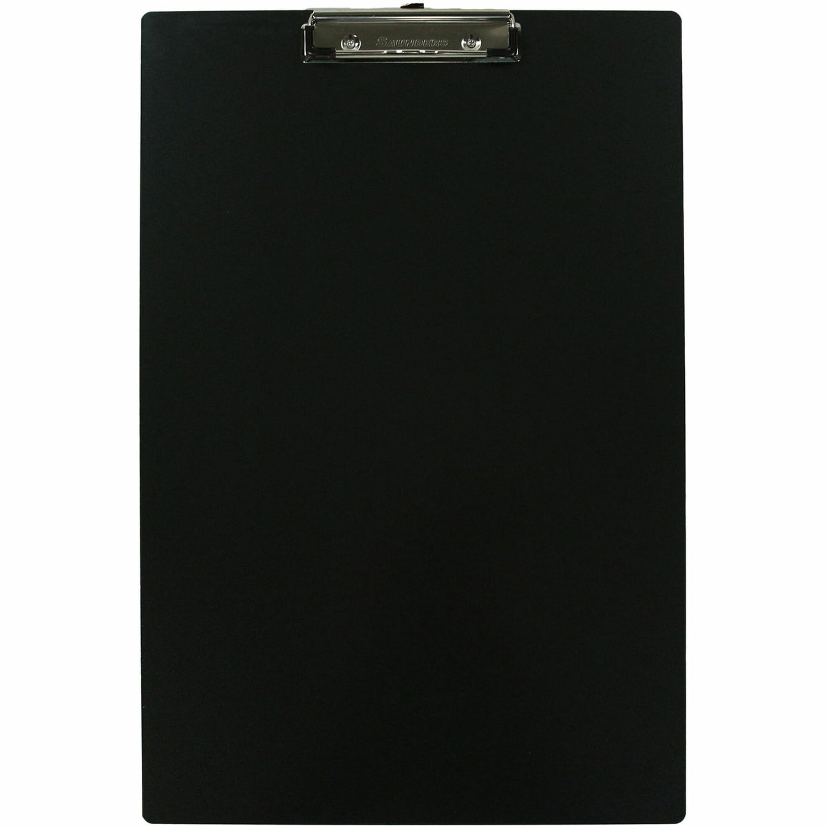 Saunders Aluminum Tabloid Clipboard - Storage for Paper - 11" x 17" Sheet Size - Aluminum - Black - 1 Each