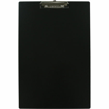 Saunders Aluminum Tabloid Clipboard - Storage for Paper - 11" x 17" Sheet Size - Aluminum - Black - 1 Each