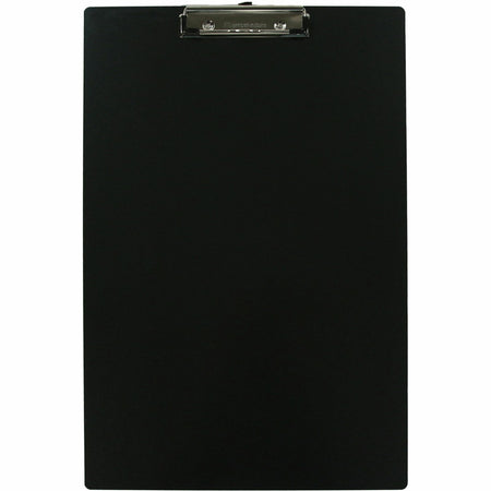 Saunders Aluminum Tabloid Clipboard - Storage for Paper - 11" x 17" Sheet Size - Aluminum - Black - 1 Each