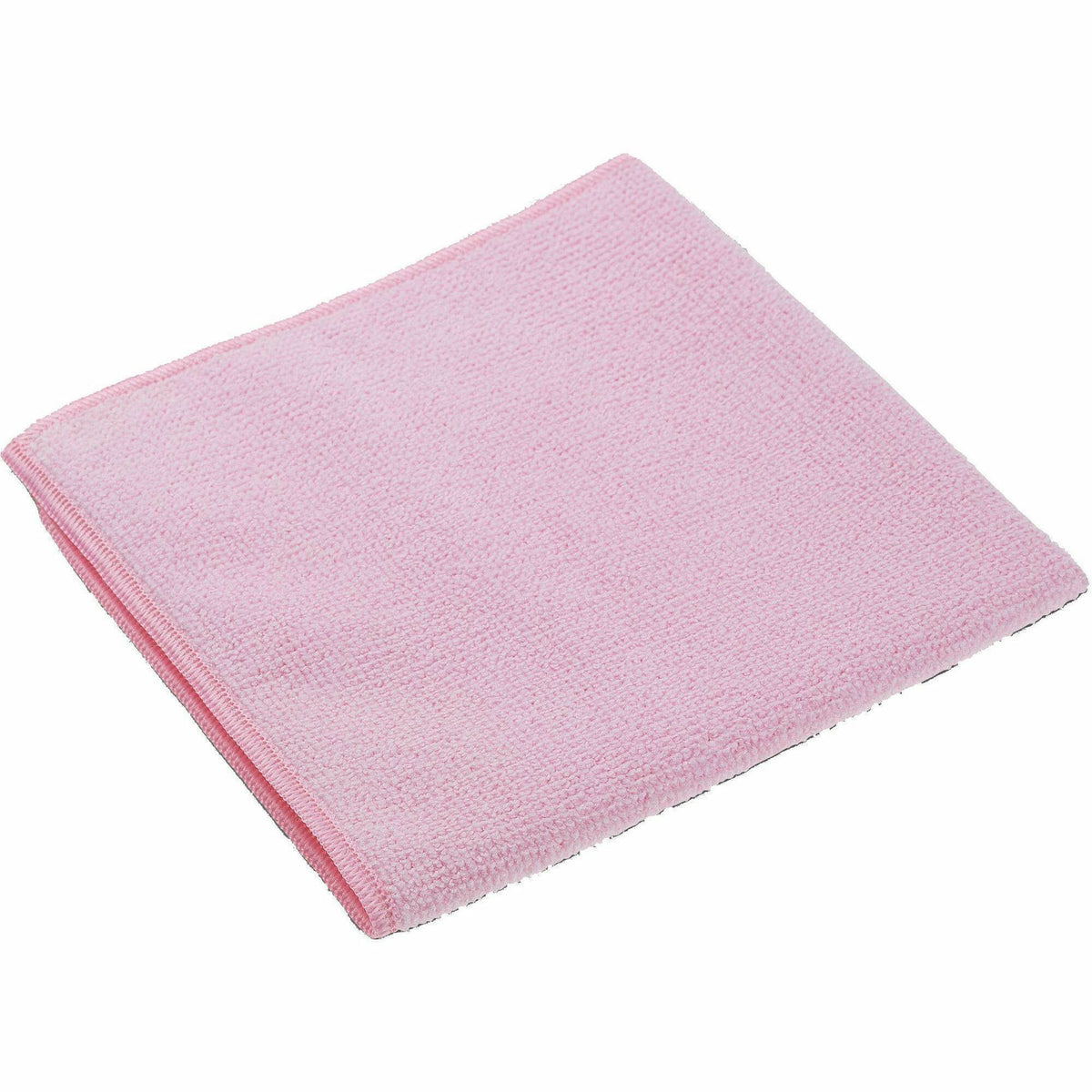 Vileda Professional MicroTuff Microfiber Cloths - 14" Length x 14" Width - Absorbent, Durable, Hygienic - Red - 5 / Pack