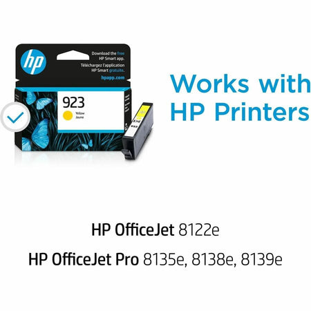 HP 923 Original Inkjet Ink Cartridge - Yellow - 1 Each - Alternate-Image7