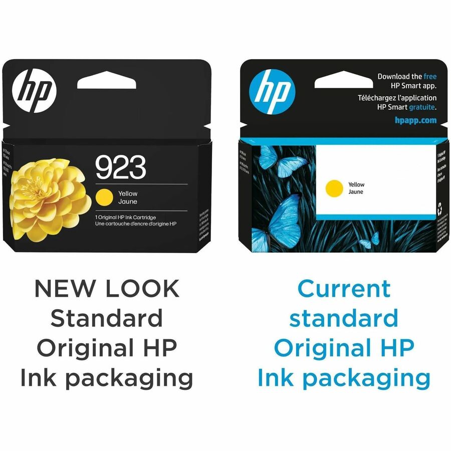 HP 923 Original Inkjet Ink Cartridge - Yellow - 1 Each - Alternate-Image8