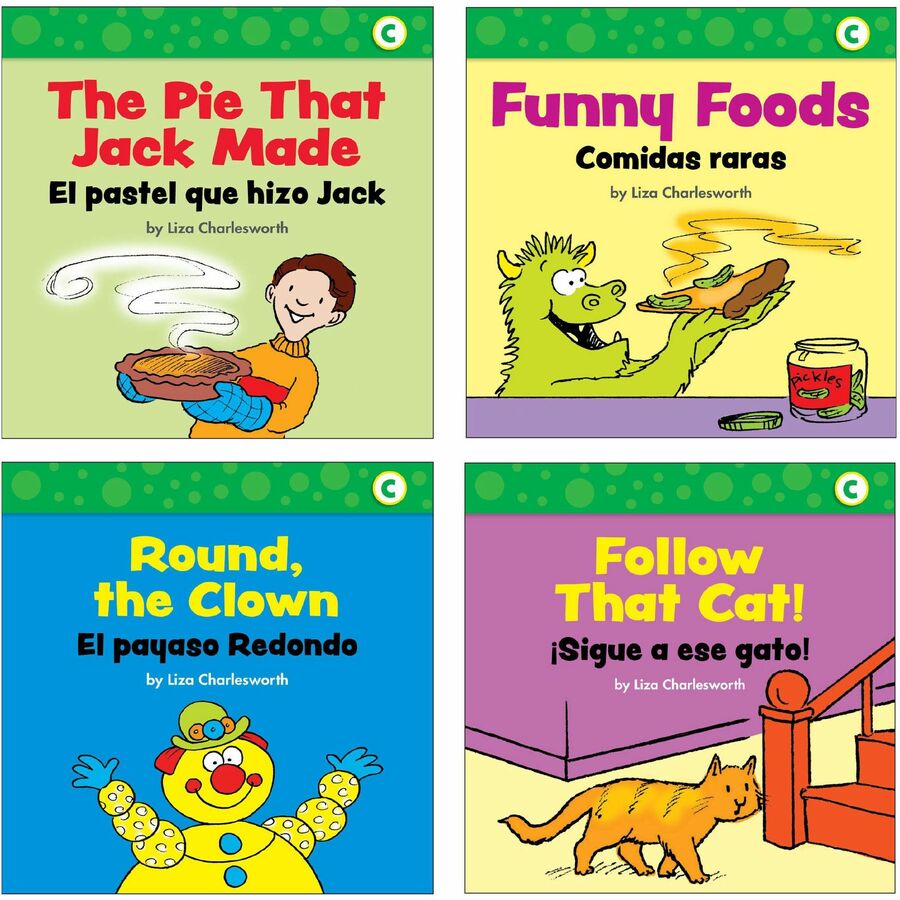 Scholastic First Little Readers Book Set Printed Book by Liza Charlesworth - 8 Pages - Scholastic Teaching Resources Publication - July 1, 2020 - Book - Grade Preschool-2 - English, Spanish - 25/Box