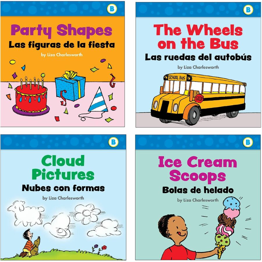 Scholastic First Little Readers Book Set Printed Book by Liza Charlesworth - 8 Pages - Scholastic Teaching Resources Publication - July 1, 2020 - Book - Grade Preschool-2 - English, Spanish - 25/Box