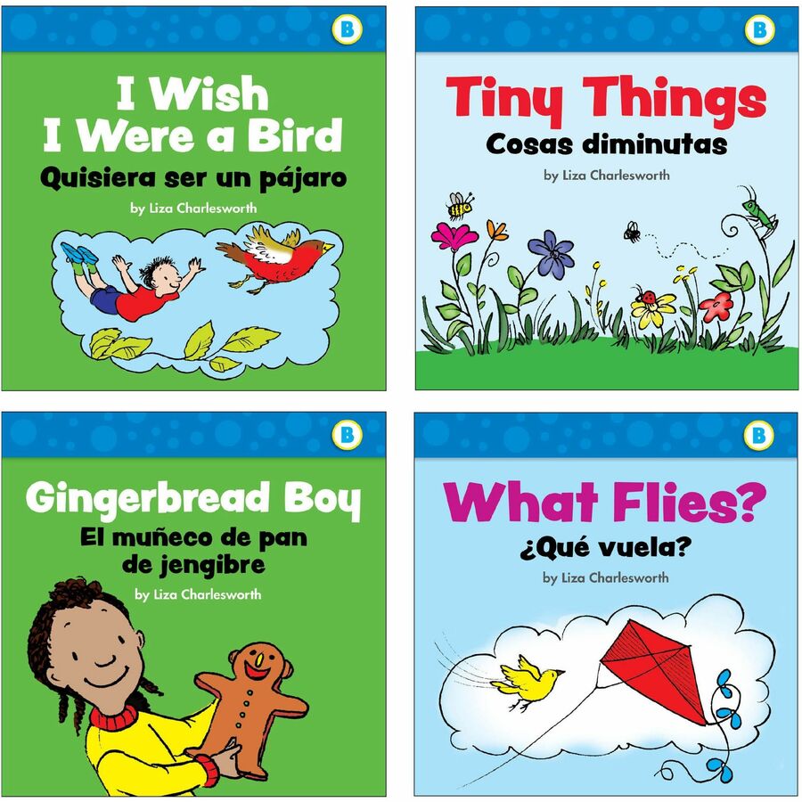 Scholastic First Little Readers Book Set Printed Book by Liza Charlesworth - 8 Pages - Scholastic Teaching Resources Publication - July 1, 2020 - Book - Grade Preschool-2 - English, Spanish - 25/Box