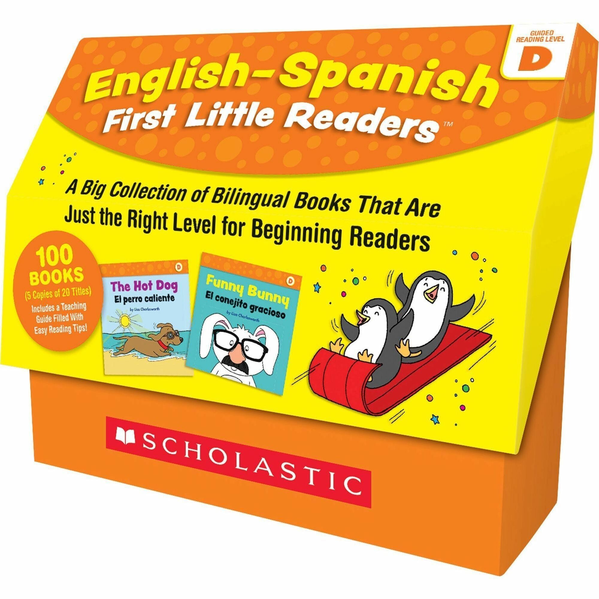 Scholastic First Little Readers Book Set Printed Book by Liza Charlesworth - 8 Pages - Scholastic Teaching Resources Publication - June 1, 2020 - Book - Grade Preschool-2 - English, Spanish - 5 Copies of 20 Titles/Box