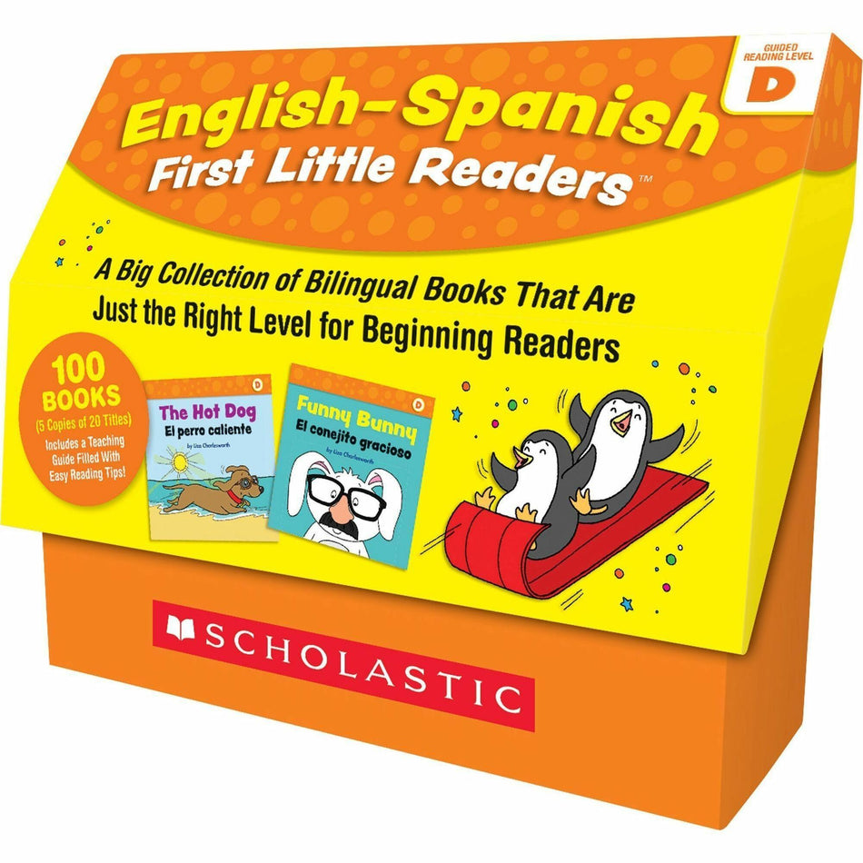 Scholastic First Little Readers Book Set Printed Book by Liza Charlesworth - 8 Pages - Scholastic Teaching Resources Publication - June 1, 2020 - Book - Grade Preschool-2 - English, Spanish - 5 Copies of 20 Titles/Box