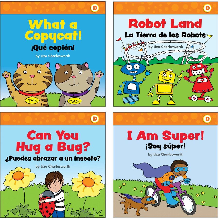 Scholastic First Little Readers Book Set Printed Book by Liza Charlesworth - 8 Pages - Scholastic Teaching Resources Publication - June 1, 2020 - Book - Grade Preschool-2 - English, Spanish - 5 Copies of 20 Titles/Box