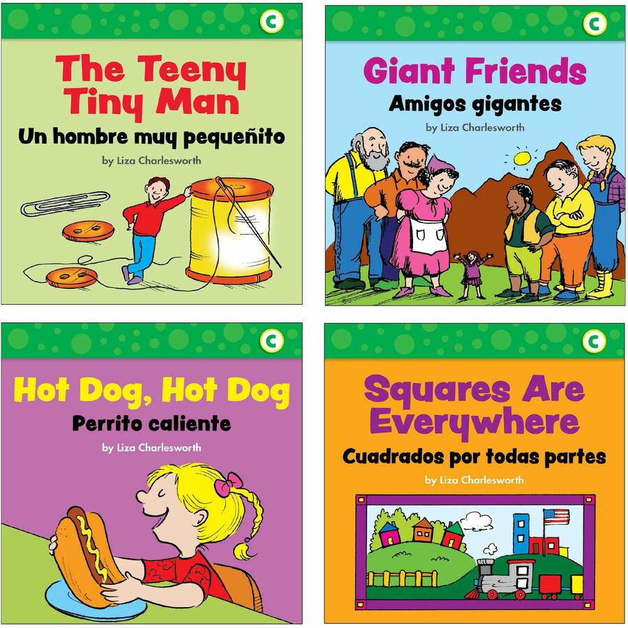 Scholastic First Little Readers Book Set Printed Book by Liza Charlesworth - 8 Pages - Scholastic Teaching Resources Publication - June 1, 2020 - Book - Grade Preschool-2 - English, Spanish - 5 Copies of 20 Titles/Box