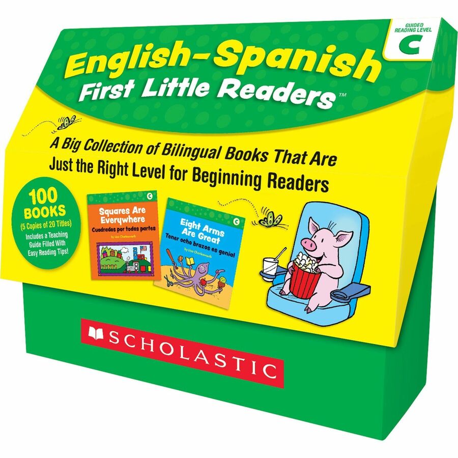 Scholastic First Little Readers Book Set Printed Book by Liza Charlesworth - 8 Pages - Scholastic Teaching Resources Publication - June 1, 2020 - Book - Grade Preschool-2 - English, Spanish - 5 Copies of 20 Titles/Box