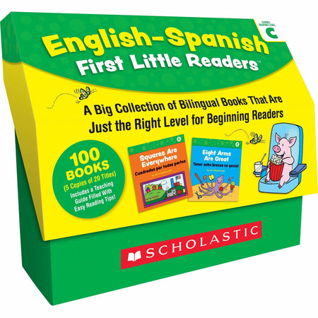 Scholastic First Little Readers Book Set Printed Book by Liza Charlesworth - 8 Pages - Scholastic Teaching Resources Publication - June 1, 2020 - Book - Grade Preschool-2 - English, Spanish - 5 Copies of 20 Titles/Box