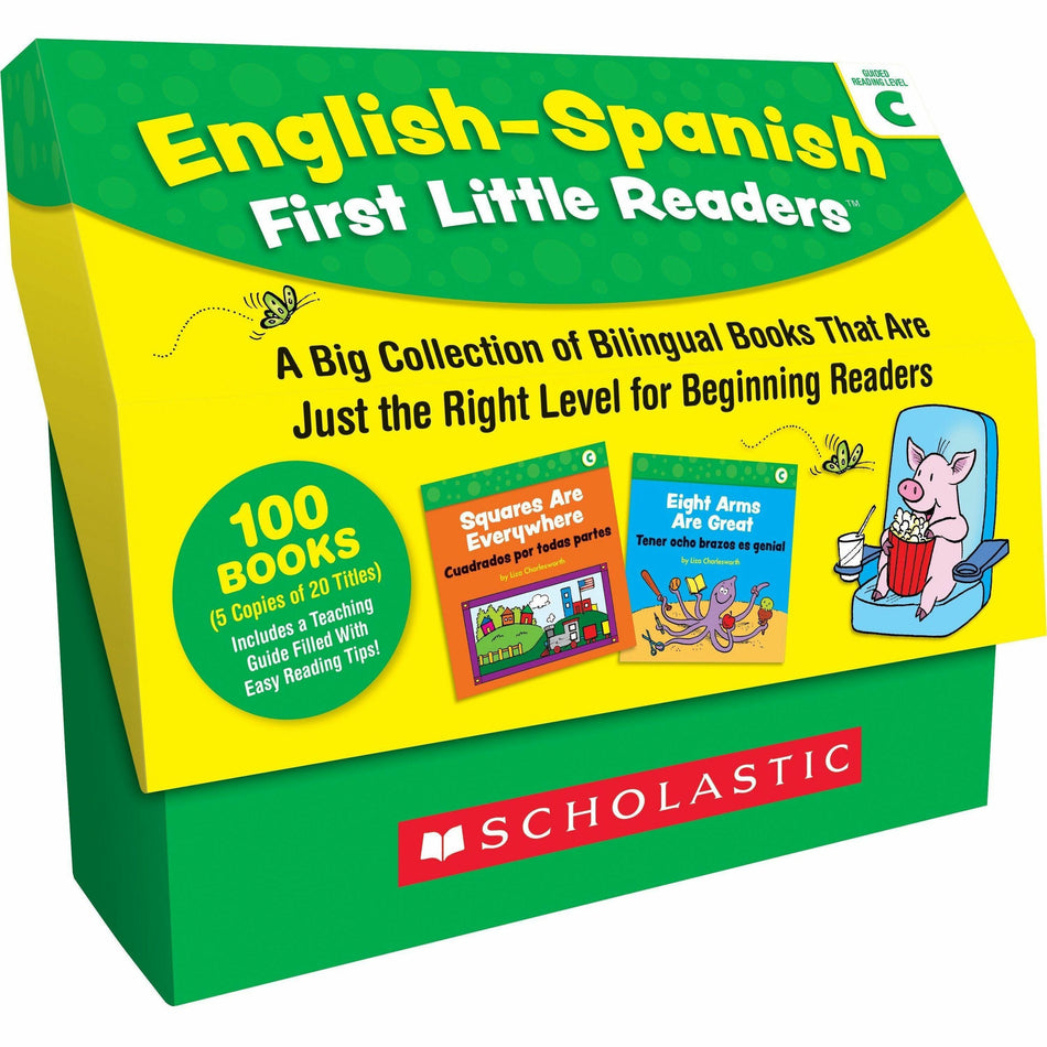 Scholastic First Little Readers Book Set Printed Book by Liza Charlesworth - 8 Pages - Scholastic Teaching Resources Publication - June 1, 2020 - Book - Grade Preschool-2 - English, Spanish - 5 Copies of 20 Titles/Box