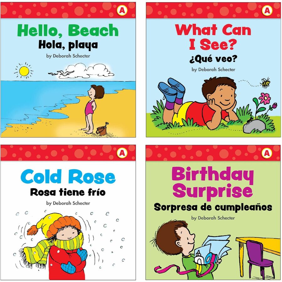 Scholastic First Little Readers Book Set Printed Book by Deborah Schecter - 8 Pages - Scholastic Teaching Resources Publication - June 1, 2020 - Book - Grade Preschool-2 - English, Spanish - 5 Copies of 20 Titles/Box