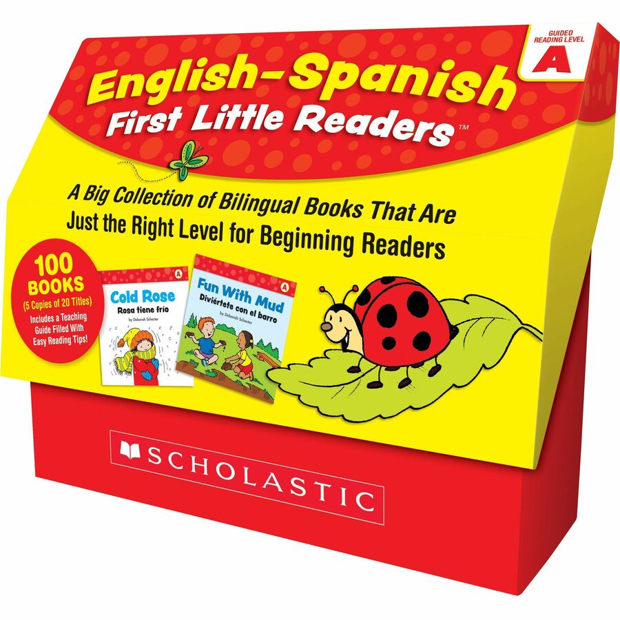 Scholastic First Little Readers Book Set Printed Book by Deborah Schecter - 8 Pages - Scholastic Teaching Resources Publication - June 1, 2020 - Book - Grade Preschool-2 - English, Spanish - 5 Copies of 20 Titles/Box