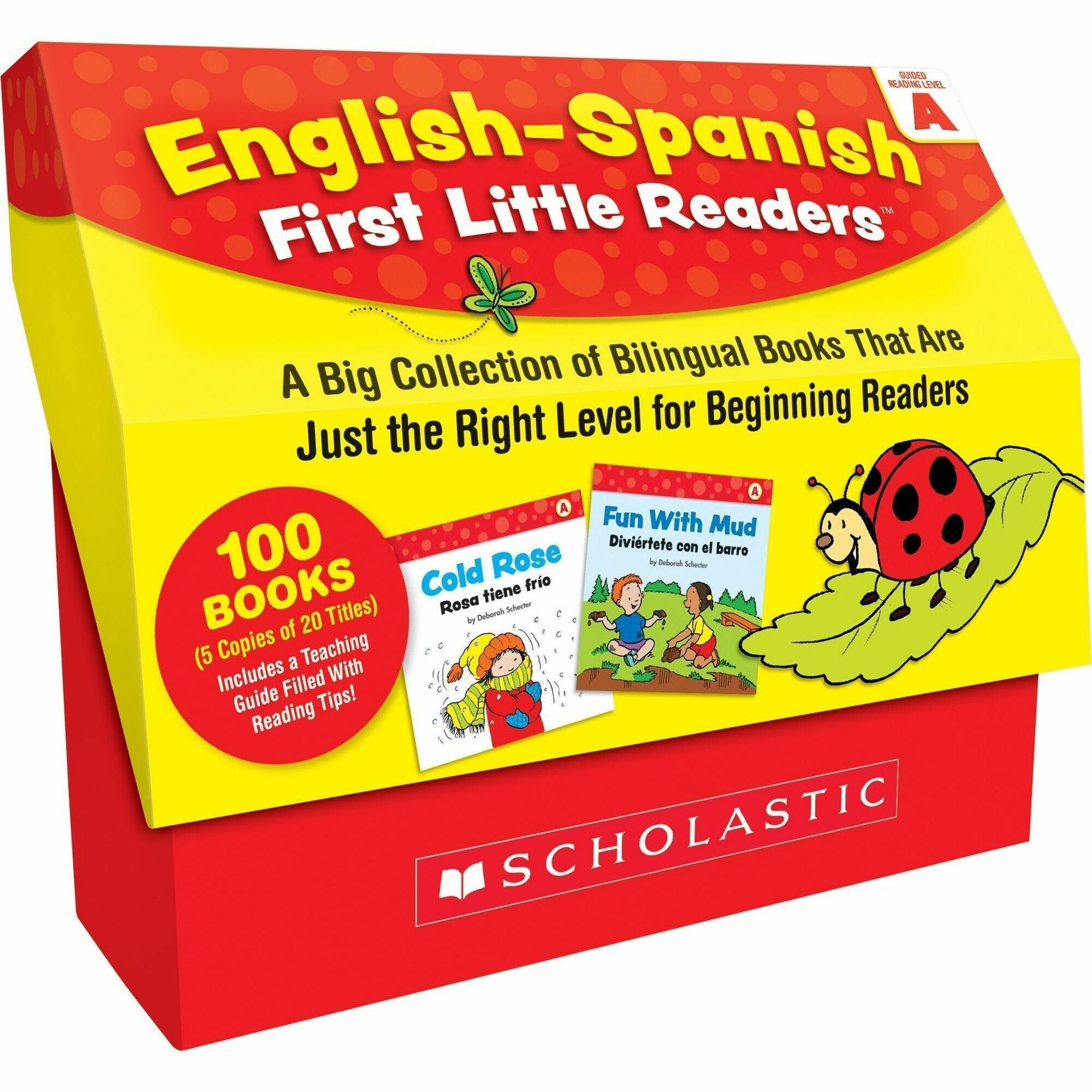 Scholastic First Little Readers Book Set Printed Book by Deborah Schecter - 8 Pages - Scholastic Teaching Resources Publication - June 1, 2020 - Book - Grade Preschool-2 - English, Spanish - 5 Copies of 20 Titles/Box