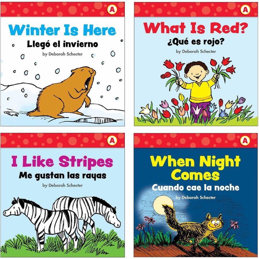 Scholastic First Little Readers Book Set Printed Book by Deborah Schecter - 8 Pages - Scholastic Teaching Resources Publication - June 1, 2020 - Book - Grade Preschool-2 - English, Spanish - 5 Copies of 20 Titles/Box
