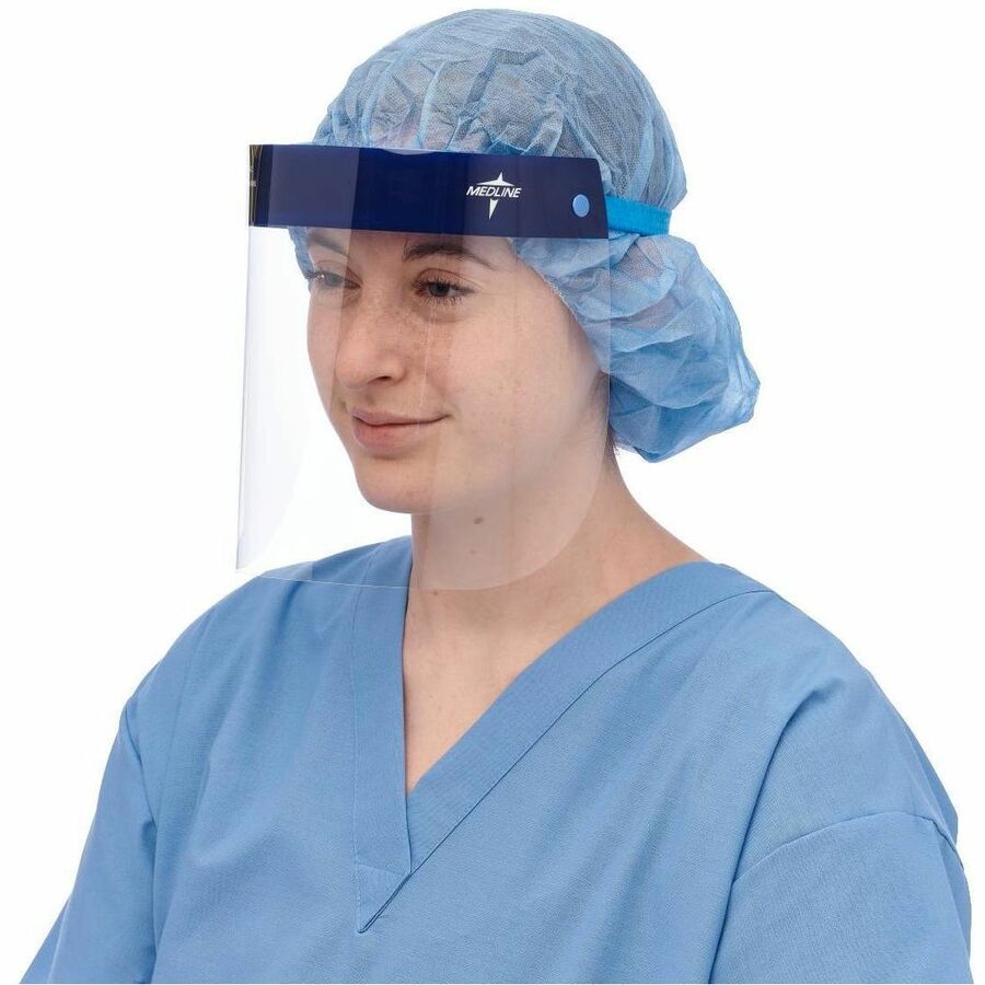 Medline Disposable Full-Length Face Shields - Alternate-Image6