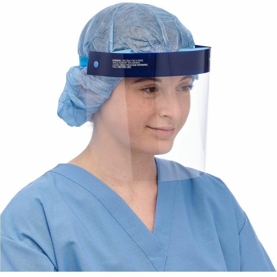 Medline Disposable Full-Length Face Shields - Alternate-Image7