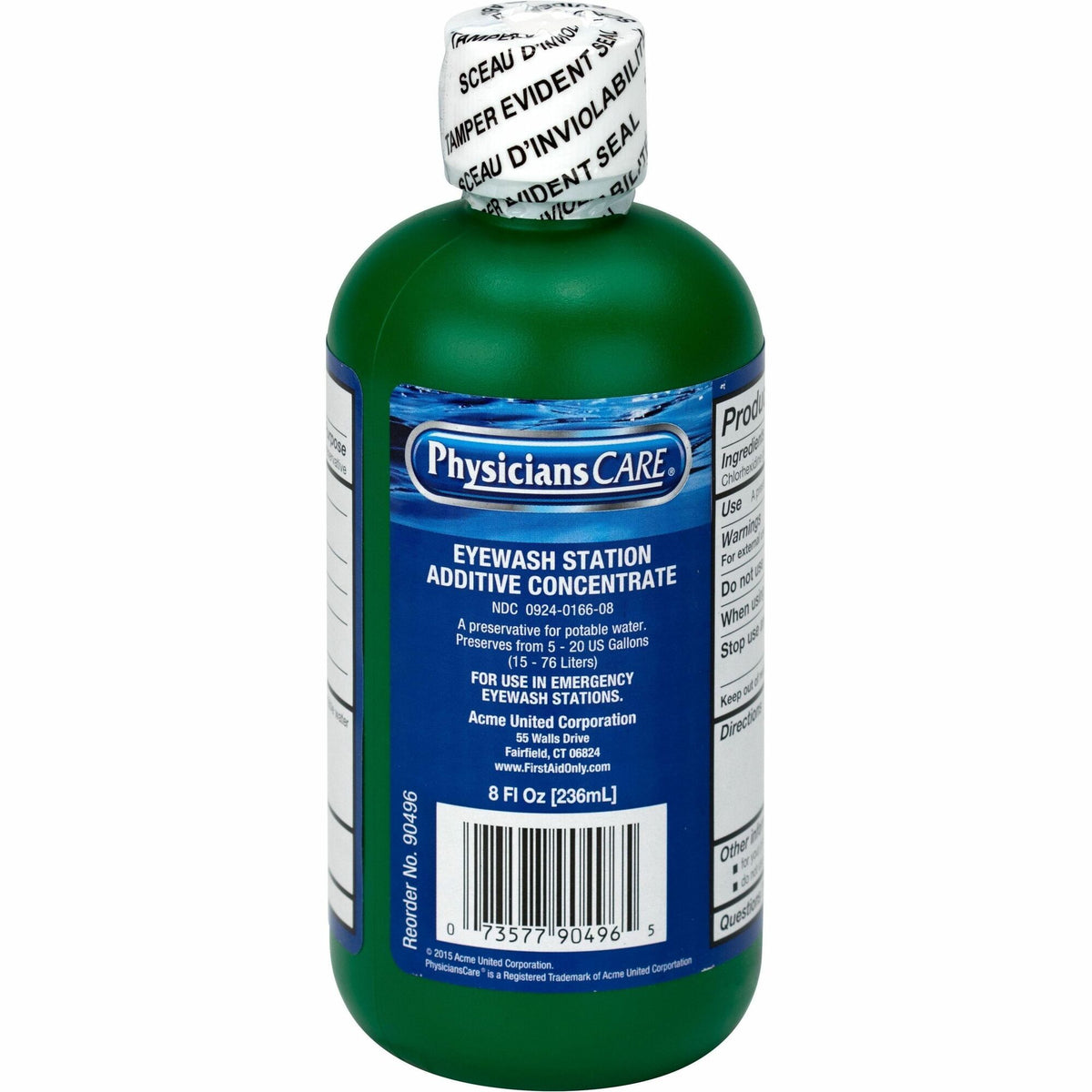 First Aid Only Eyewash Additive Concentrate - 8 fl oz - 1 Each
