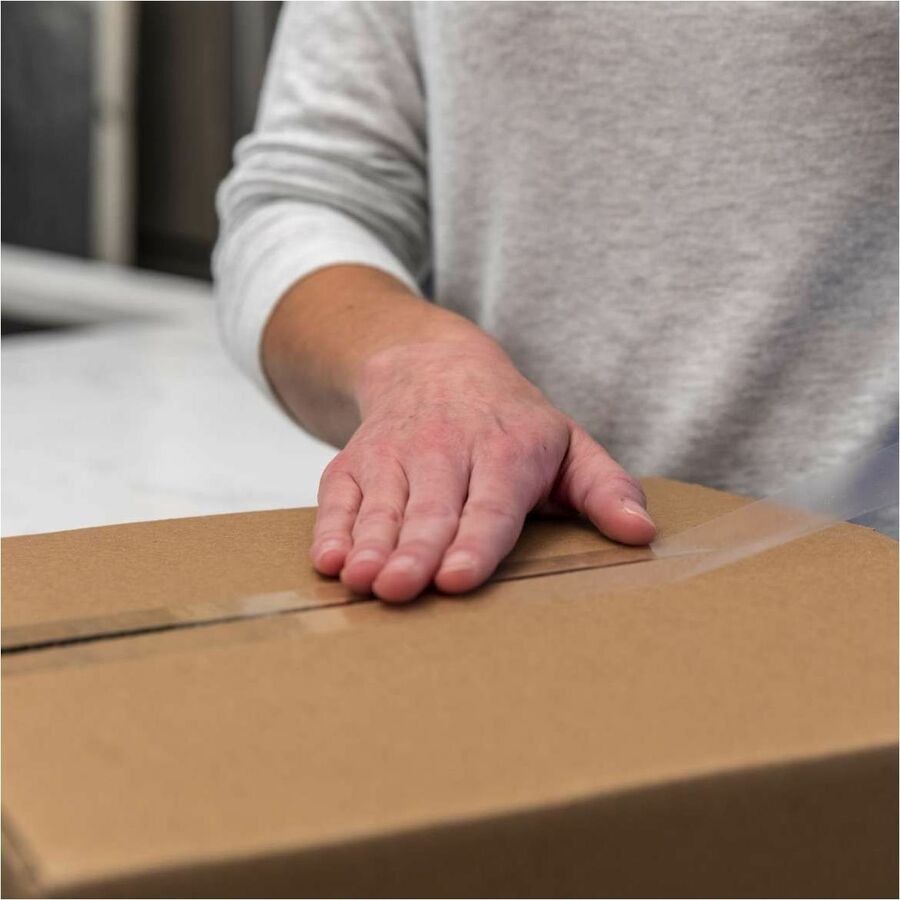 Duck Max Strength Packaging Tape - 54.60 yd Length x 1.88" Width - Clear - Damage Resistant - For Packaging, Shipping, Moving, Storage, Box, Home, Office, Project, Sealing - 24 / Pack