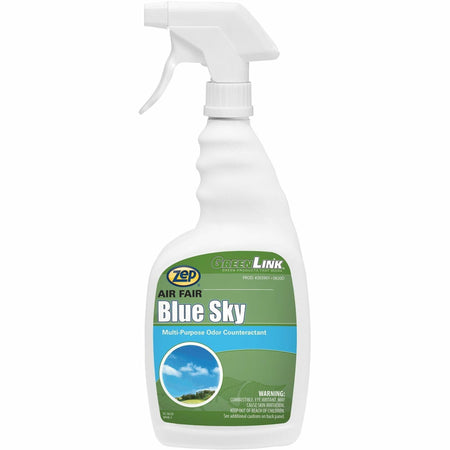Zep Commercial Air Fair Odor Counteractant - Spray - Blue Sky, Pleasant - Odor Neutralizer, Phosphate-free, Spill Resistant - 1 Each