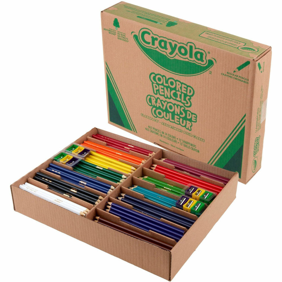 Crayola 462-Piece Class Pack Colored Pencils - 462 / Pack
