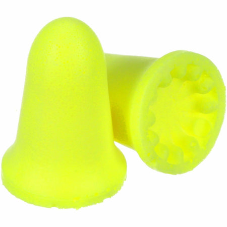 3M E-A-Rsoft FX Earplugs - Recommended for: Automotive, Manufacturing, Military, Maintenance, Repair, Mining, Oil & Gas, Pharmaceutical, Transportation, Industrial - 33 - Noise Reduction Rating Protection - Yellow - Uncorded - 200/Box - 10 / Carton
