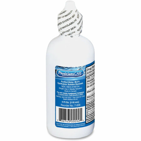 PhysiciansCare Eye Wash: Sterile 4 fl oz for Irrigation - Eyewash