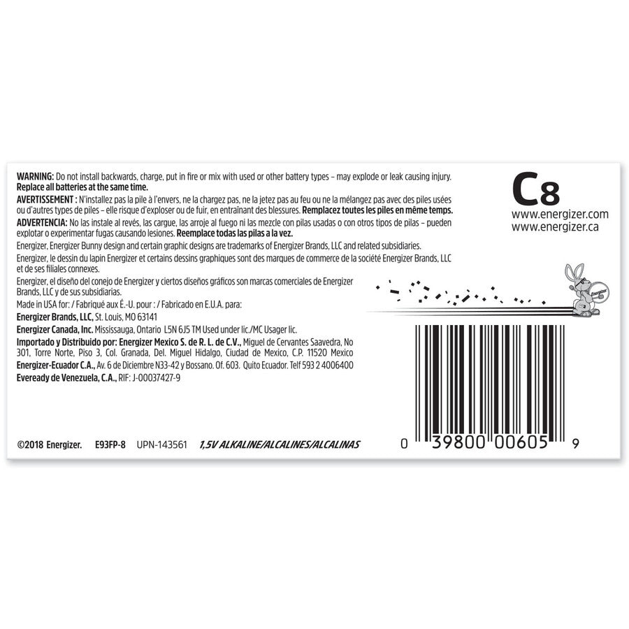 Energizer MAX Alkaline C Batteries - Reliable Power for Various Devices