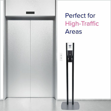 PURELL&reg; ES10 Floor Stand with Automatic Dispenser - Alternate-Image3