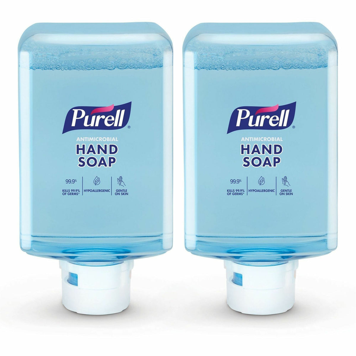 PURELL® ES10 Antimicrobial Foaming Hand Soap - 1.27 quart - Touchless Dispenser - Kill Germs, Dirt Remover, Soil Remover - Hand - Moisturizing - Clear - Dye-free, Phthalate-free, Paraben-free, Triclosan-free, Bio-based, Scented - 2 / Carton