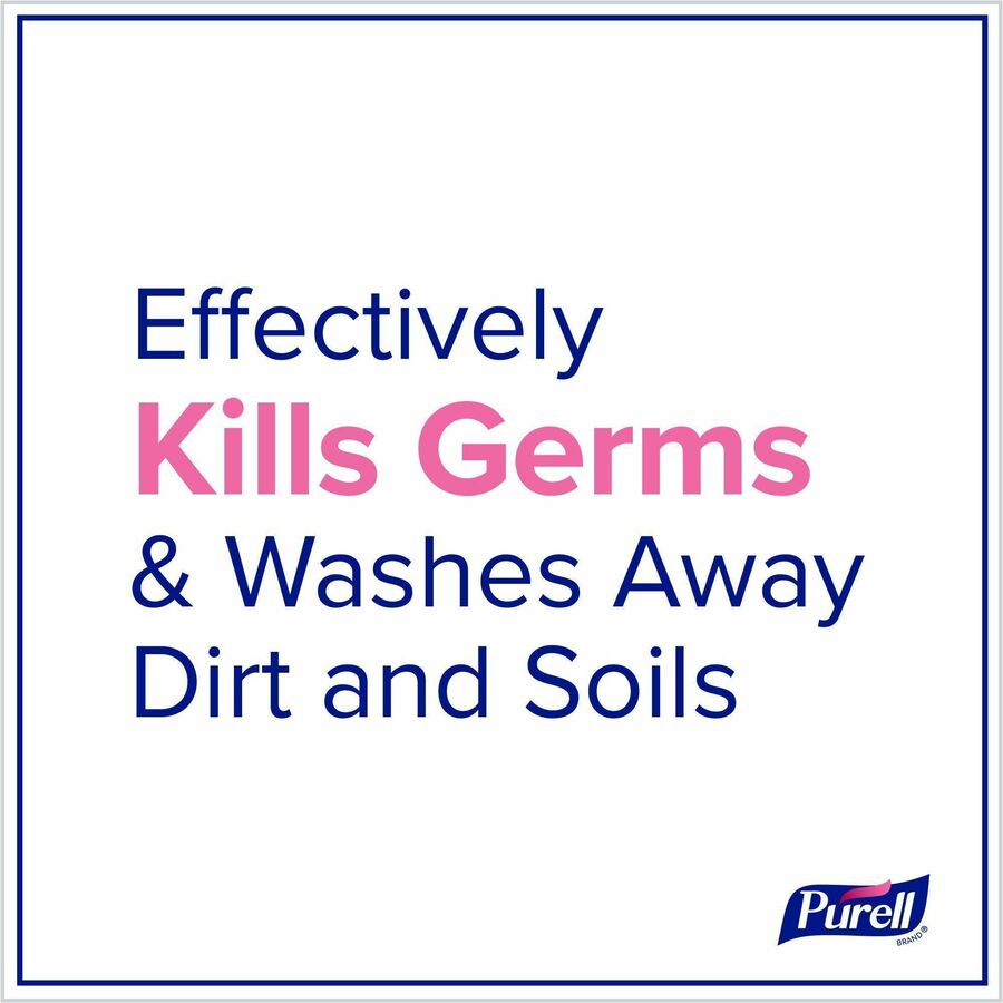 PURELL® ES10 Antimicrobial Foaming Hand Soap - 1.27 quart - Touchless Dispenser - Kill Germs, Dirt Remover, Soil Remover - Hand - Moisturizing - Clear - Dye-free, Phthalate-free, Paraben-free, Triclosan-free, Bio-based, Scented - 2 / Carton