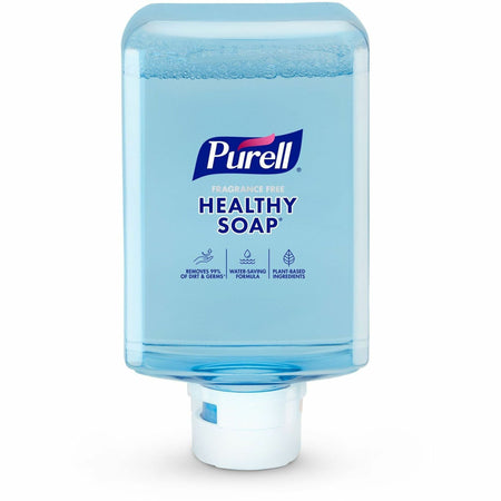 PURELL® ES10 Healthy Soap Clean Release Foam - 1.27 quart - Touchless Dispenser - Kill Germs, Dirt Remover - Hand - Clear - Refillable, Fragrance-free, Non-irritating, Preservative-free - 2 / Carton