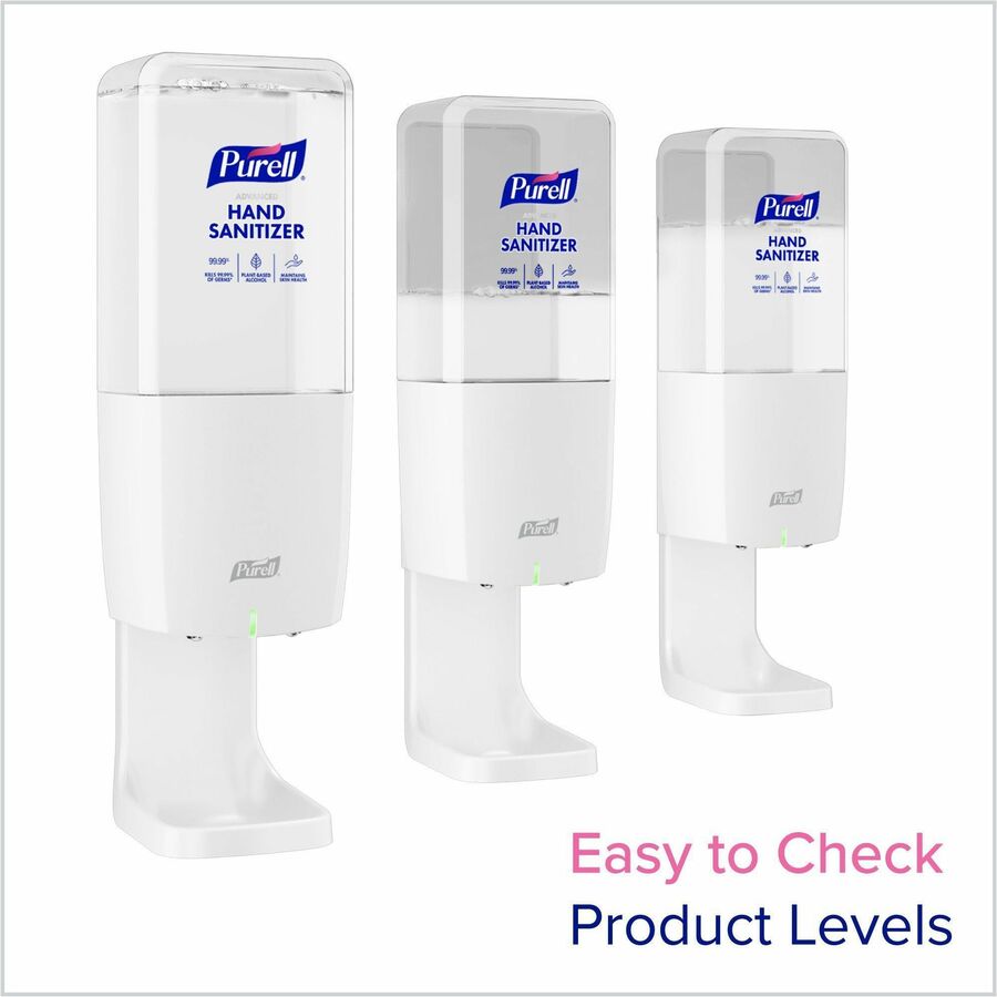 PURELL® ES10 Automatic Hand Sanitizer Dispenser - Automatic - 1.27 quart Capacity - Support AA Battery - Refillable, Touch-free, Wall Mountable - White - 1 Each