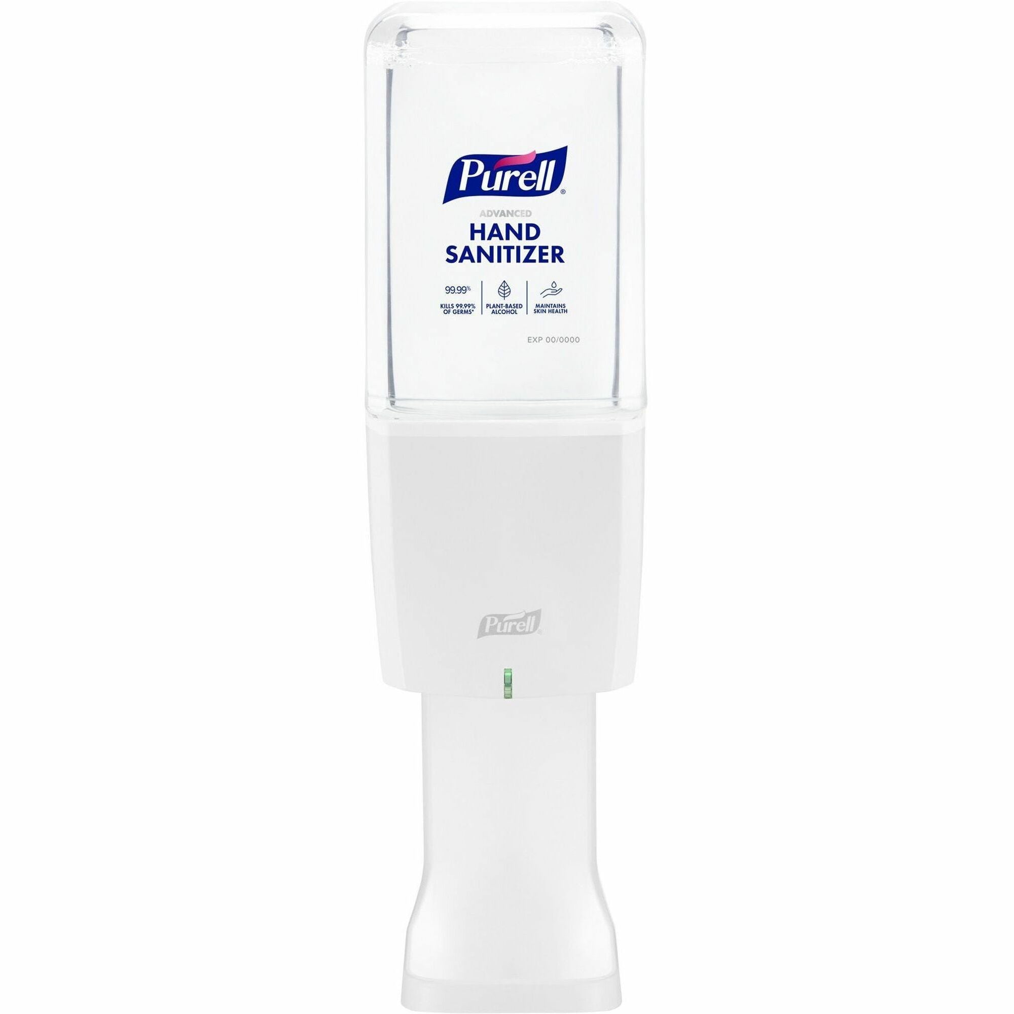 PURELL® ES10 Automatic Hand Sanitizer Dispenser - Automatic - 1.27 quart Capacity - Support AA Battery - Refillable, Touch-free, Wall Mountable - White - 1 Each
