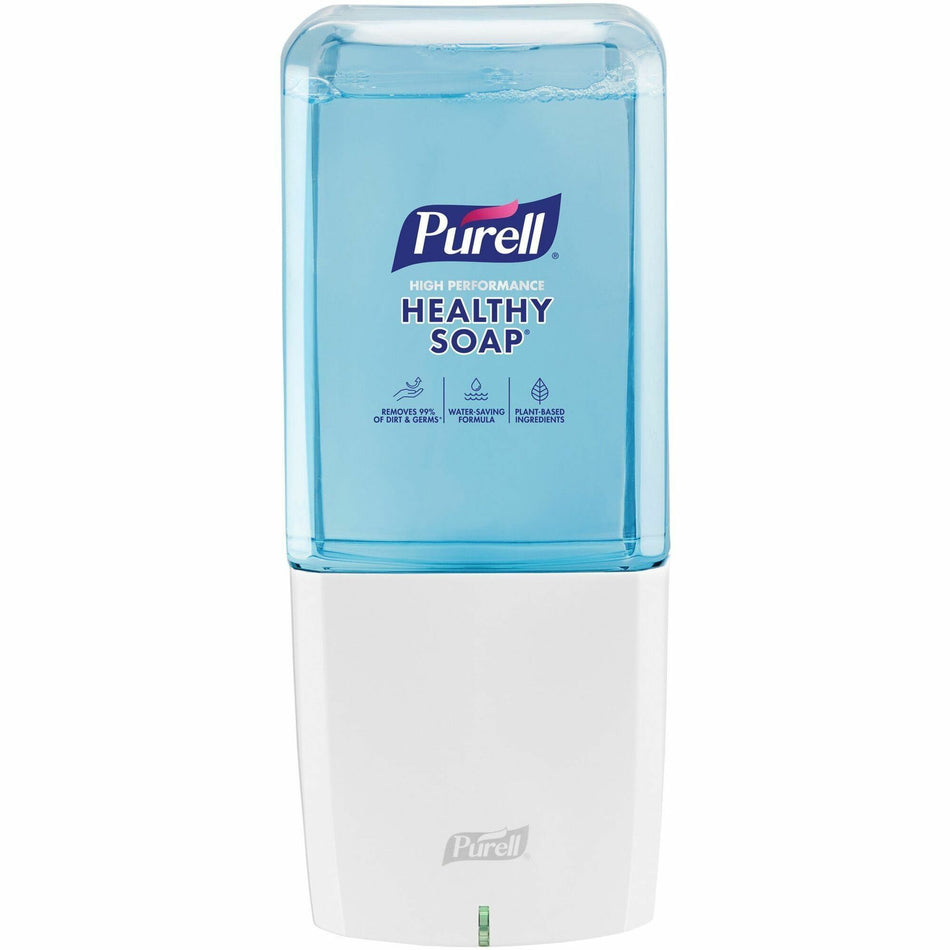 PURELL® ES10 Automatic Hand Soap Dispenser - Automatic - 1.27 quart Capacity - Support AA Battery - Refillable, Touch-free, Wall Mountable - White - 1 Each