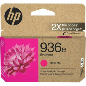 HP EvoMore 936e Original High Yield Inkjet Ink Cartridge - Magenta - 1 Each - 1100