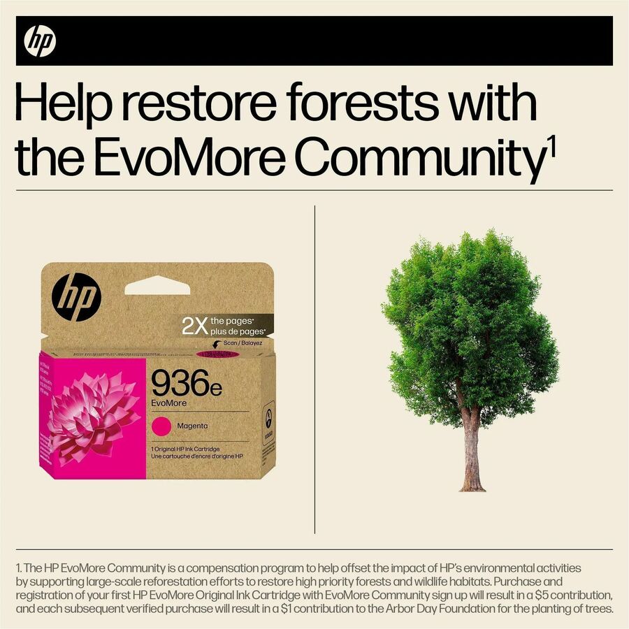 HP EvoMore 936e Original High Yield Inkjet Ink Cartridge - Magenta - 1 Each - Alternate-Image3