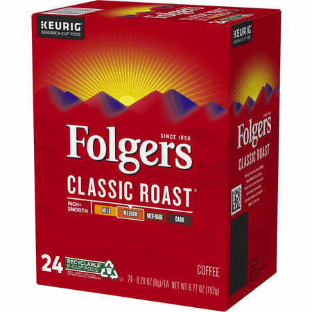 Folger K-Cup Classic Roast Coffee - Left