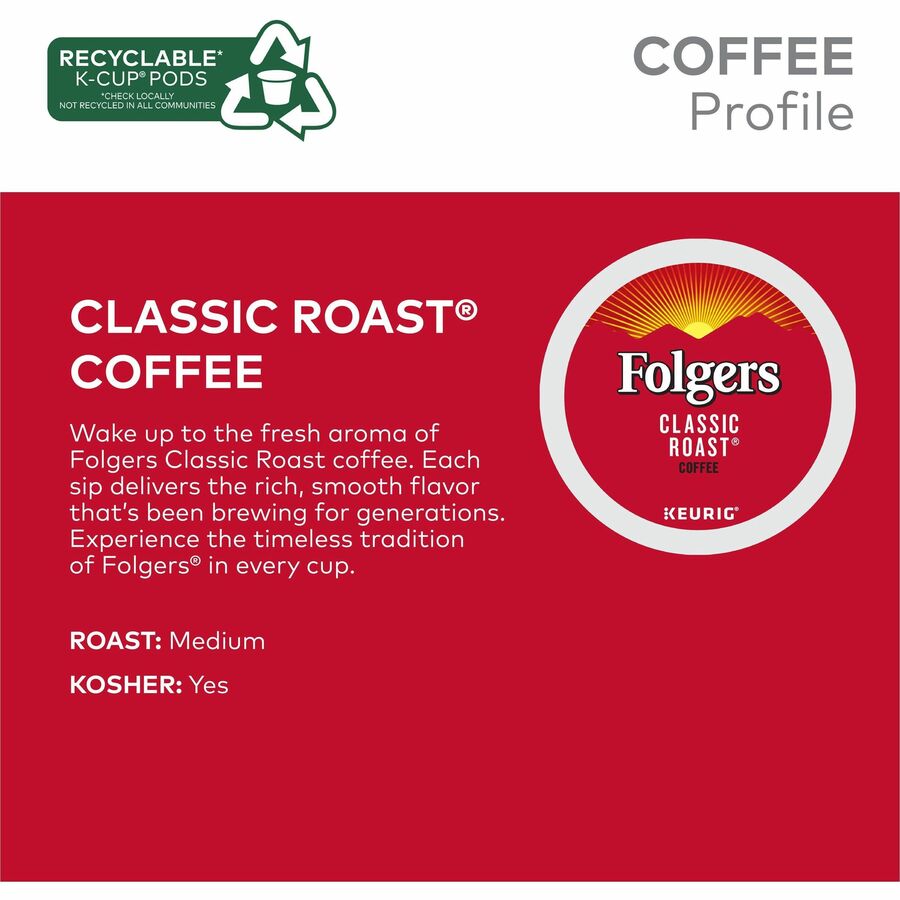 Folger K-Cup Classic Roast Coffee - Alternate-Image5