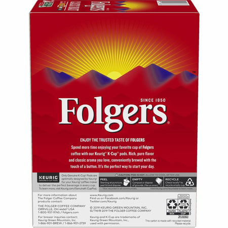 Folger K-Cup Classic Roast Coffee - Rear