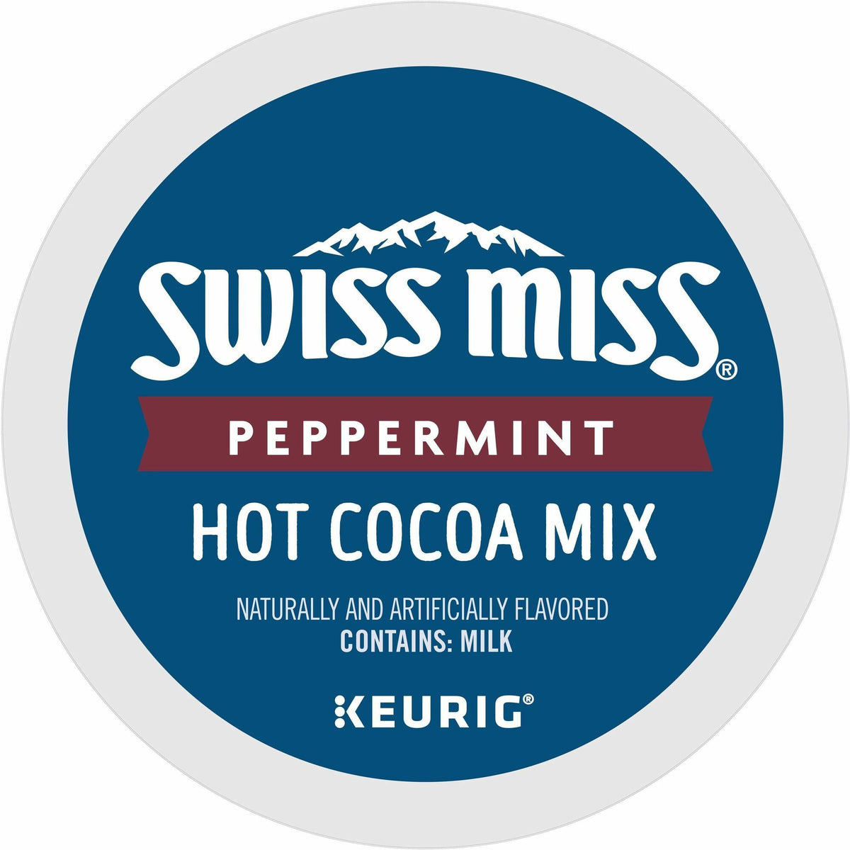Swiss Miss® K-Cup Peppermint Hot Cocoa - Hot Cocoa, Peppermint - 22 / Box
