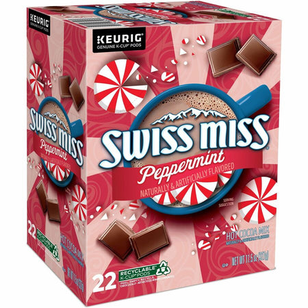 Swiss Miss&reg; K-Cup Peppermint Hot Cocoa - Right