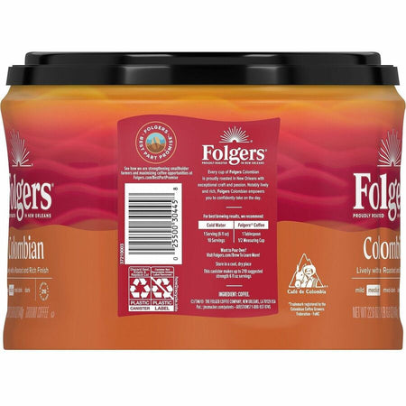 Folgers&reg; Ground 100% Colombian Coffee - Left