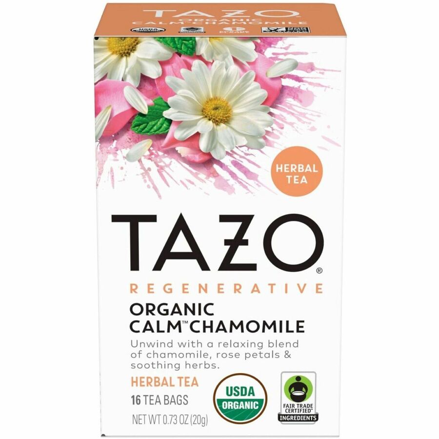 Tazo Regenerative Organic Calm Chamomile - Front