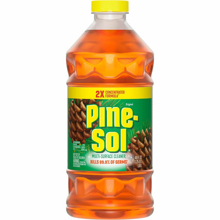 Pine-Sol Multi-Surface Cleaner - For Multi Surface - Concentrate - Liquid - 40 fl oz (1.3 quart) - Original Scent - Deodorize, Disinfectant, Dilutable - Yellow - 1 Each