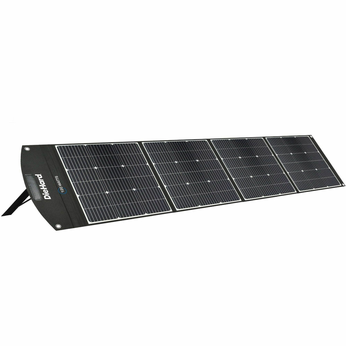 DieHard 120-Watt Solar Panel for Portable Power Station - x 31.5" Width x 10.5 ft Depth - Rich Black - 1 Each