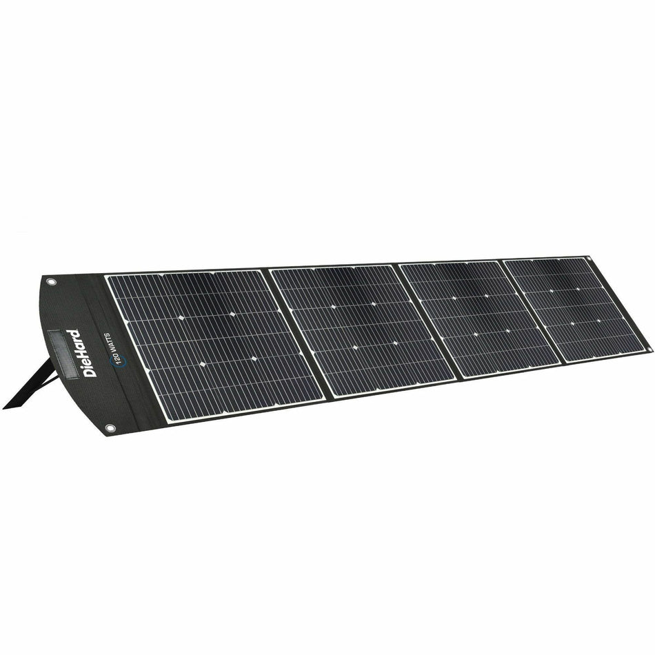 DieHard 120-Watt Solar Panel for Portable Power Station - x 31.5" Width x 10.5 ft Depth - Rich Black - 1 Each