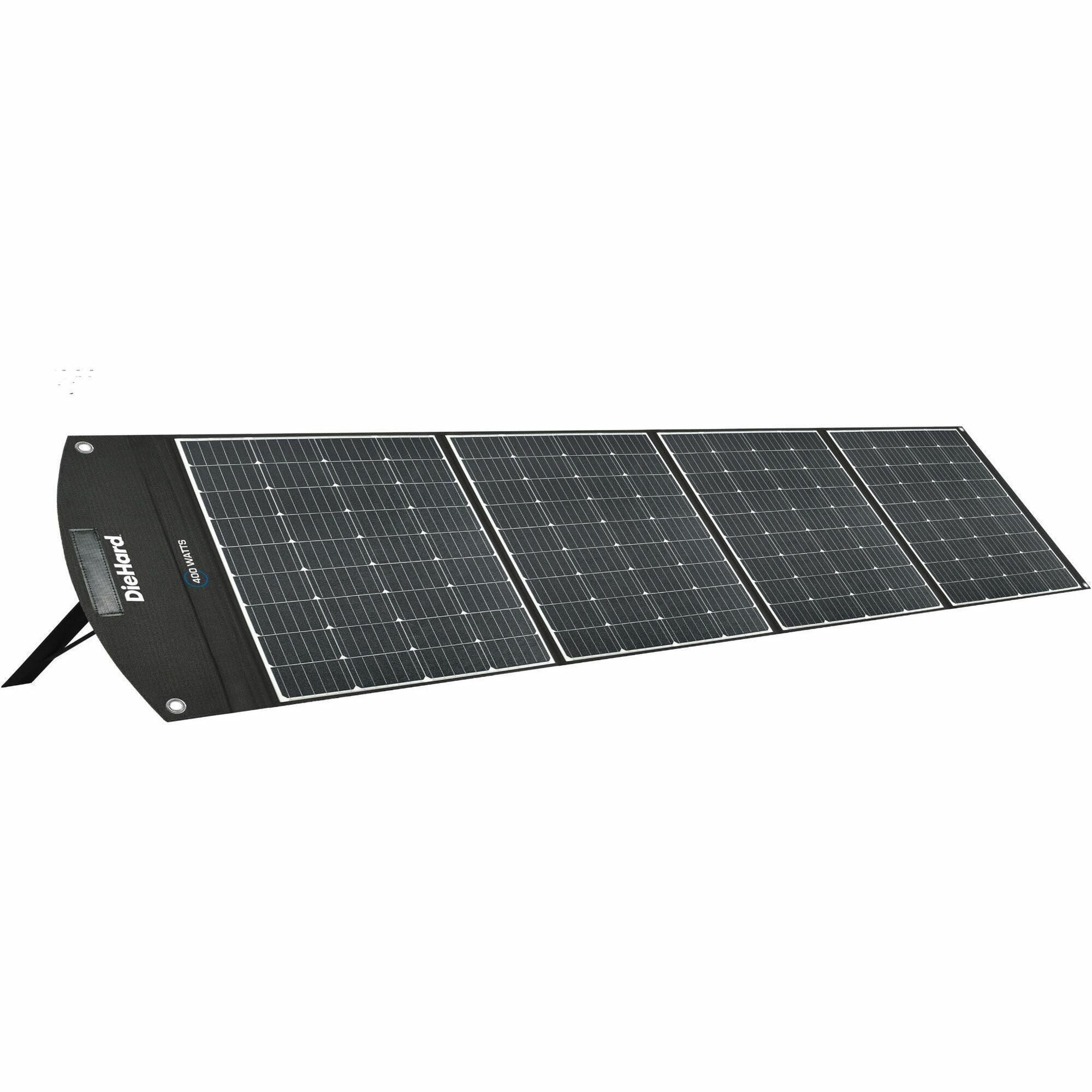 DieHard 400-Watt Solar Panel for Portable Power Station - x 31.5" Width x 10.5 ft Depth - Rich Black - 1 Each