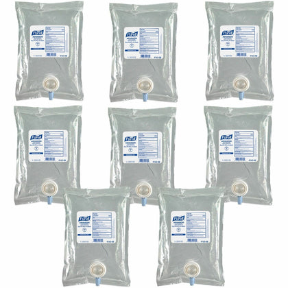 PURELL® Advanced Hand Sanitizer Gel Refill - 1.06 quart - Kill Germs - Hand, Restroom - Clear - Bio-based, Preservative-free, Dye-free, Triclosan-free, Paraben-free, Phthalate-free, Hygienic, Fragrance-free - 8 / Carton